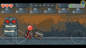 Red Ball 4 - Red Ball, Boss 1, Roll Box Vs All Bosses in All Maps