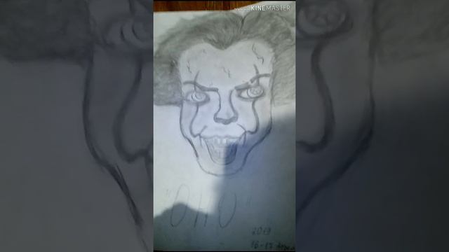 Пеннивайз!! *рисунок* смотреть онлайн