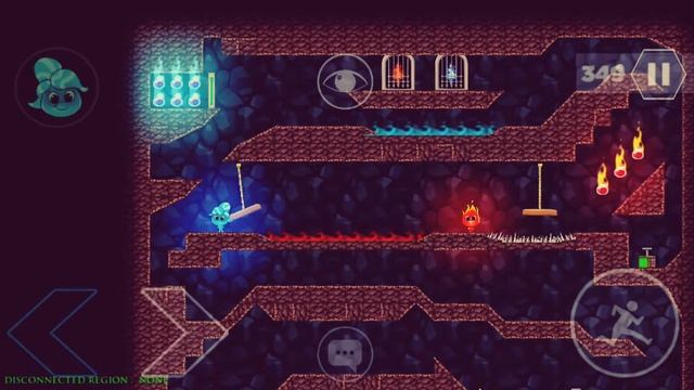 ОГОНЬ и ВОДА ПРИКЛЮЧЕНИЯ " СТИКМЕН Спецотряд " - летсплей играть - Серия 2 / Fire and Water Stickma смотреть онлайн