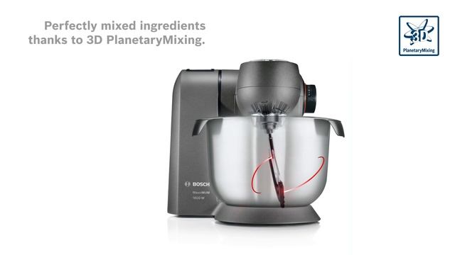 Bosch køkkenmaskine MaxxiMUM 3D Planetary Mix смотреть онлайн