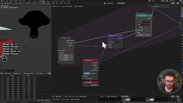 Fake Liquid - Simulation Nodes in Blender 3.6 смотреть онлайн