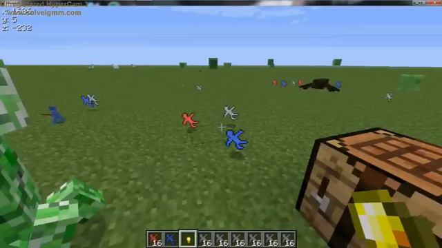 Обзор мода для Minecraft #1 Clay Soldiers смотреть онлайн