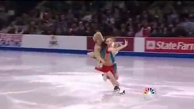 American Ice Dancers Skating To Indian Bollywood Songs