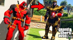 ВЕНОМПУЛ ПРОТИВ ТАНОСА В ГТА 5 МОДЫ! VENOMPOOL VS THANOS ОБЗОР МОДА В GTA 5! ИГРЫ ВИДЕО MODS