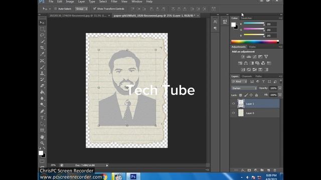 How to convert you image into A pencil Sketch in Photoshop Photoshop Pencil Sketch effect tutorial. смотреть онлайн