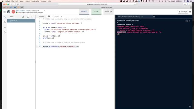 Validar input смотреть онлайн