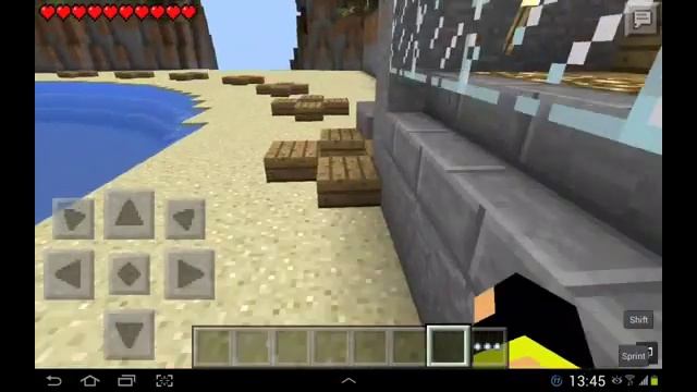 Обзор мода Minecraft pe 0.10.5 (Преседания и бег) смотреть онлайн