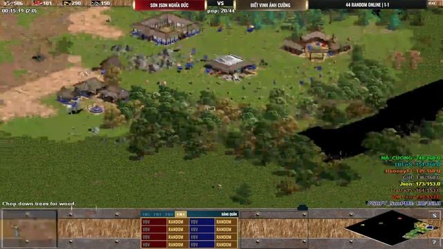 44 Random Online | Sơn, a Json, a Nghĩa, Đức vs a Biết , Vinh, Ánh, Cường смотреть онлайн