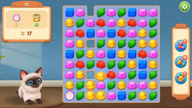 KittenMatch. Прохождение игры. Уровни 74-77. смотреть онлайн