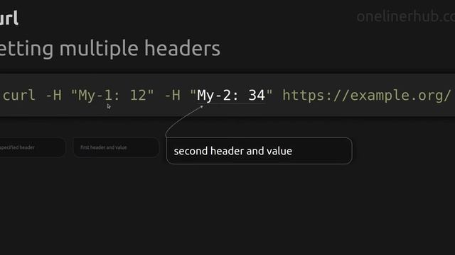 Setting multiple headers #curl смотреть онлайн