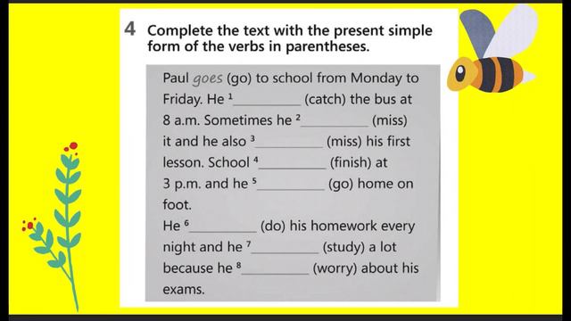 Present Simple tense (negative form) M.1 (17/11/64) смотреть онлайн