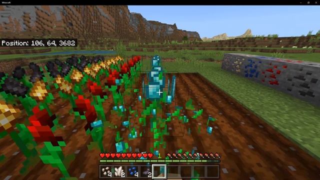 Minecraft Bedrock: Ore Crops Addon (Materials From Plants)
