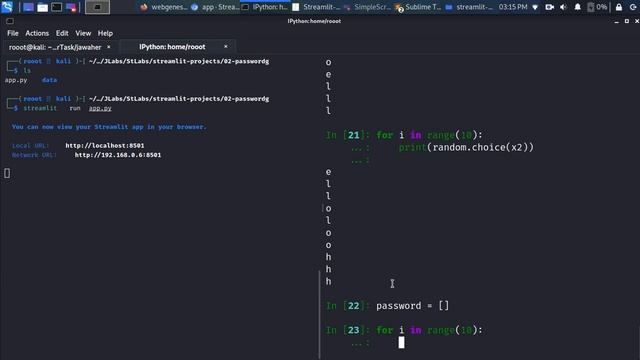 7 Days of Streamlit Apps - Day 2 - Password Generator App смотреть онлайн