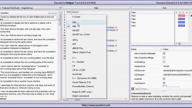 Exontrol ExHelper Generating Code смотреть онлайн