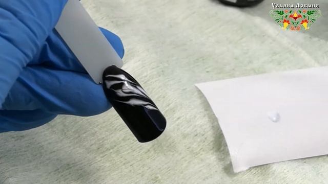 Витраж на ногтях, интересный дизайн ногтей, мастер-класс от Ульяны Лобыня смотреть онлайн