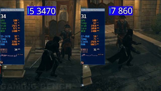 i5 3470 vs I7 860 смотреть онлайн