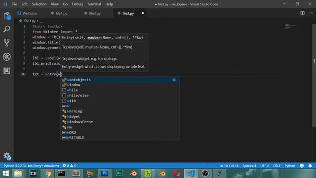 Build Desktop apps using Tkinter : part#2 (ARabic) смотреть онлайн