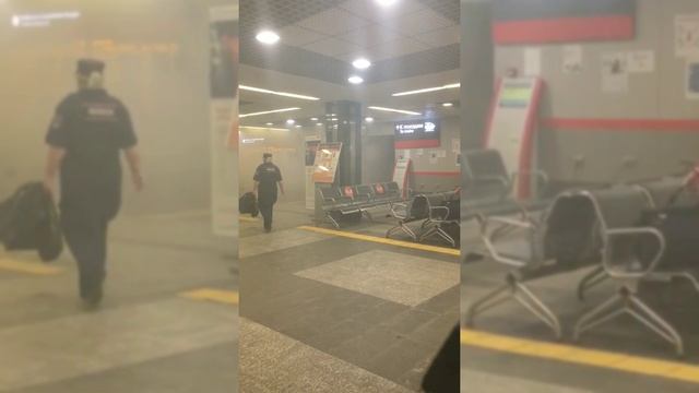 в Москве горит Киевский вокзал смотреть онлайн