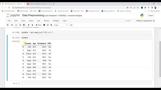 1-Python Data Preprocessing смотреть онлайн