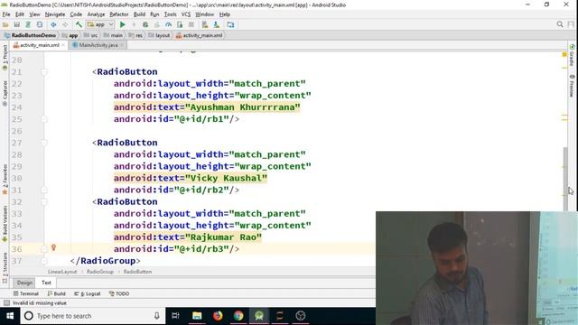 Radio Buttons in Android | Android Development for Beginners | [Hindi] смотреть онлайн