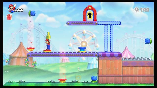 Mario vs Donkey Kong NSW part 2. Fire Mountain and Merry Mini-Land cleared. смотреть онлайн