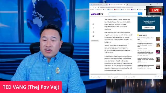 ? TOP WORLD NEWS REVIEW ? Karina See Her Tua Txiv Faus Tog Tsev ?08/02/2021?