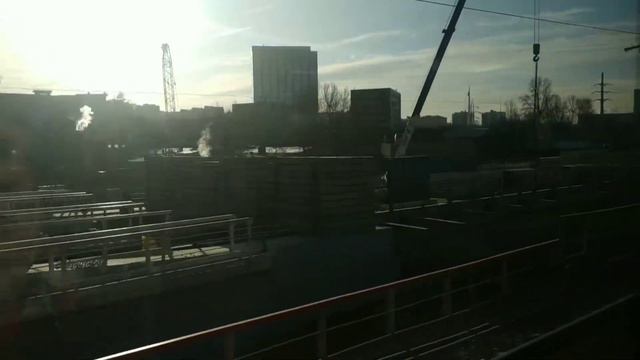 ЭЛЕКТРОПОЕЗД ЭД4МКМ АЭРОЭКСПРЕСС НА МЦД 1 - УЖЕ ИСТОРИЯ! 23.11.2019. смотреть онлайн