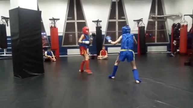 Ушу Саньда - спарринг