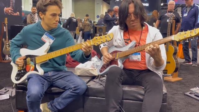 Tomo Fujita + Matteo Mancuso Baritone Jamming смотреть онлайн