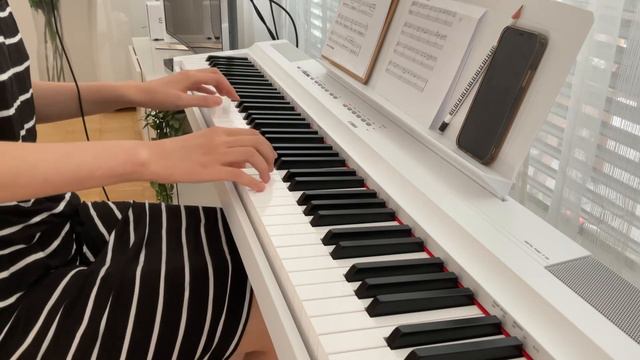 Castle in the Sky 天空之城 节选 Yamaha P125 Play смотреть онлайн