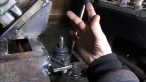 =18= Самодельный минитрактор, кулиса КПП москвич.