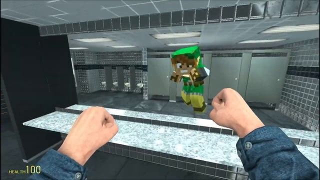 GMod: Custom Minecraft Player Model! смотреть онлайн