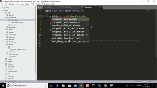 How Controller Works in Codeigniter 4 смотреть онлайн