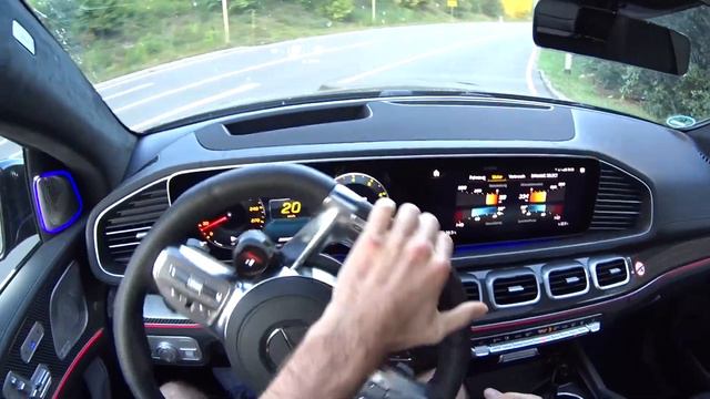 2021 Mercedes-AMG GLE 63S Coupe - short test drive | POV смотреть онлайн