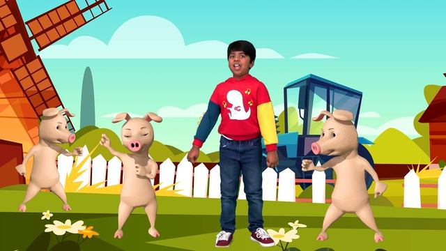 Old MacDonald Had A Farm | Nursery Rhymes And Kids Songs | Alan and Cherryl World смотреть онлайн