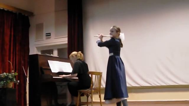 Ж. Металлиди "Танец Мальвины", Котенко Алла - флейта, Николаенко Ольга - фортепиано (12. 2013г.) смотреть онлайн