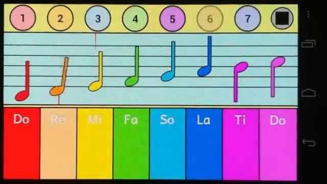 How to play "Old MacDonald Had a Farm" piano - from "ABC 123 Doremi" game смотреть онлайн