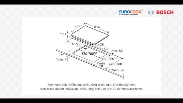 Bếp Từ Bosch PIL875L24E được nhập khẩu nguyên chiếc từ Tây Ban Nha - eurocook.vn смотреть онлайн