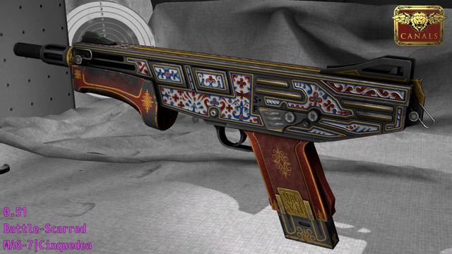 MAG-7 Cinquedea - Skin Wear Preview
