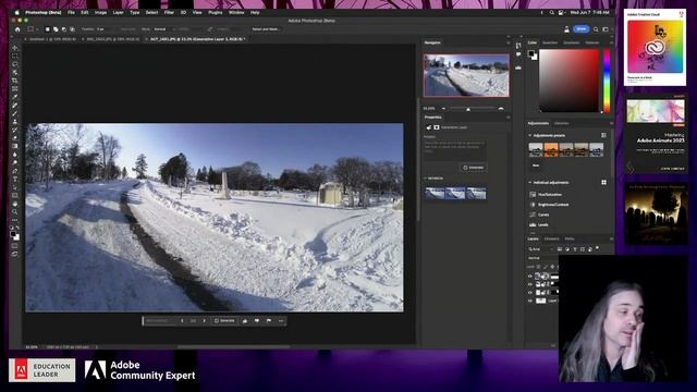 Photoshop Beta - Exploring Generative Fill смотреть онлайн