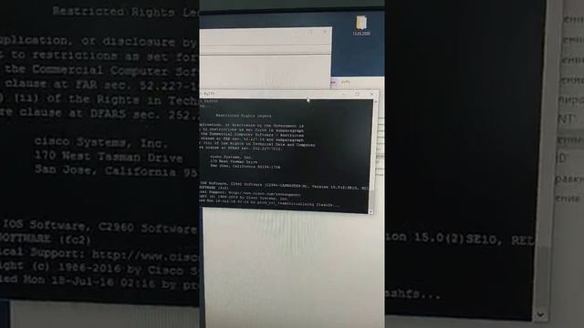 сброс пароля с коммутатора cisco 2960 смотреть онлайн