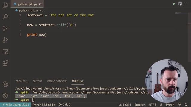 Python split – Python tutorial magyar felirattal – CodeBerry Programozóiskola смотреть онлайн