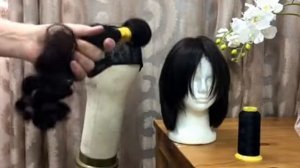Курс урок как сшить парик