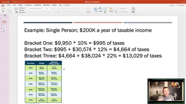 THE ONLY TAX VIDEO YOU NEED - Tax brackets and deductions explained смотреть онлайн