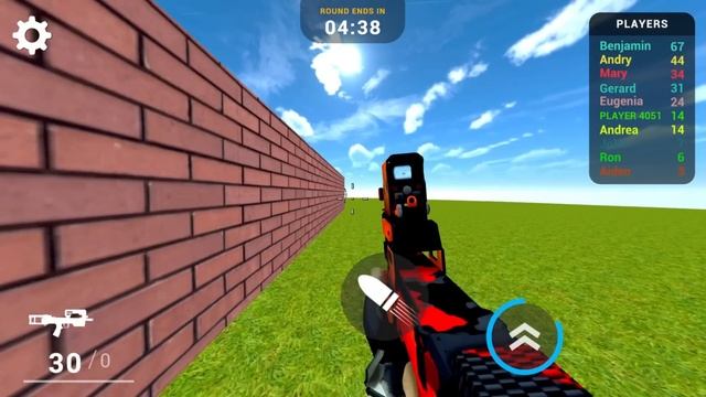 Gameplay Nextbots In Backrooms: Shooter