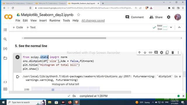 Python Seaborn Library in Nepali |Day:- 6 (Part:-2 ( Histogram plot with seaborn))| смотреть онлайн
