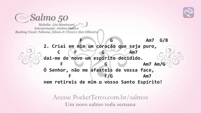SALMO 50 - CRIAI EM MIM UM CORAÇÃO QUE SEJA PURO (5º DOMINGO DA QUARESMA - ANO B) смотреть онлайн