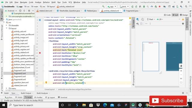 favorite button android studio|| Android 10 || Social media app using firebase 2020 смотреть онлайн