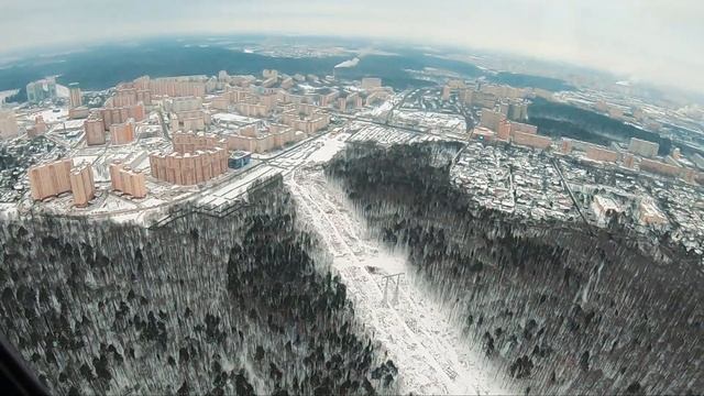 Полёт на Robinson R44 в Москве / Полёт над МКАД Январь 2021 / Дом Филиппа Киркорова с вертолета смотреть онлайн