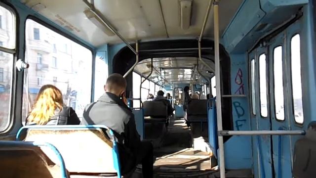 Тула. Троллейбусы ЗиУ и ВМЗ. смотреть онлайн